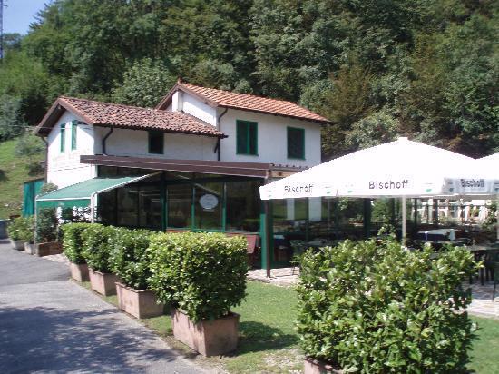 Trattoria I Bodega Hotel Abbadia Lariana Exterior foto